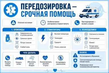 Помощь при передозировке в Жирновске