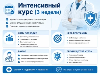 Реабилитация за 21 день в Жирновске